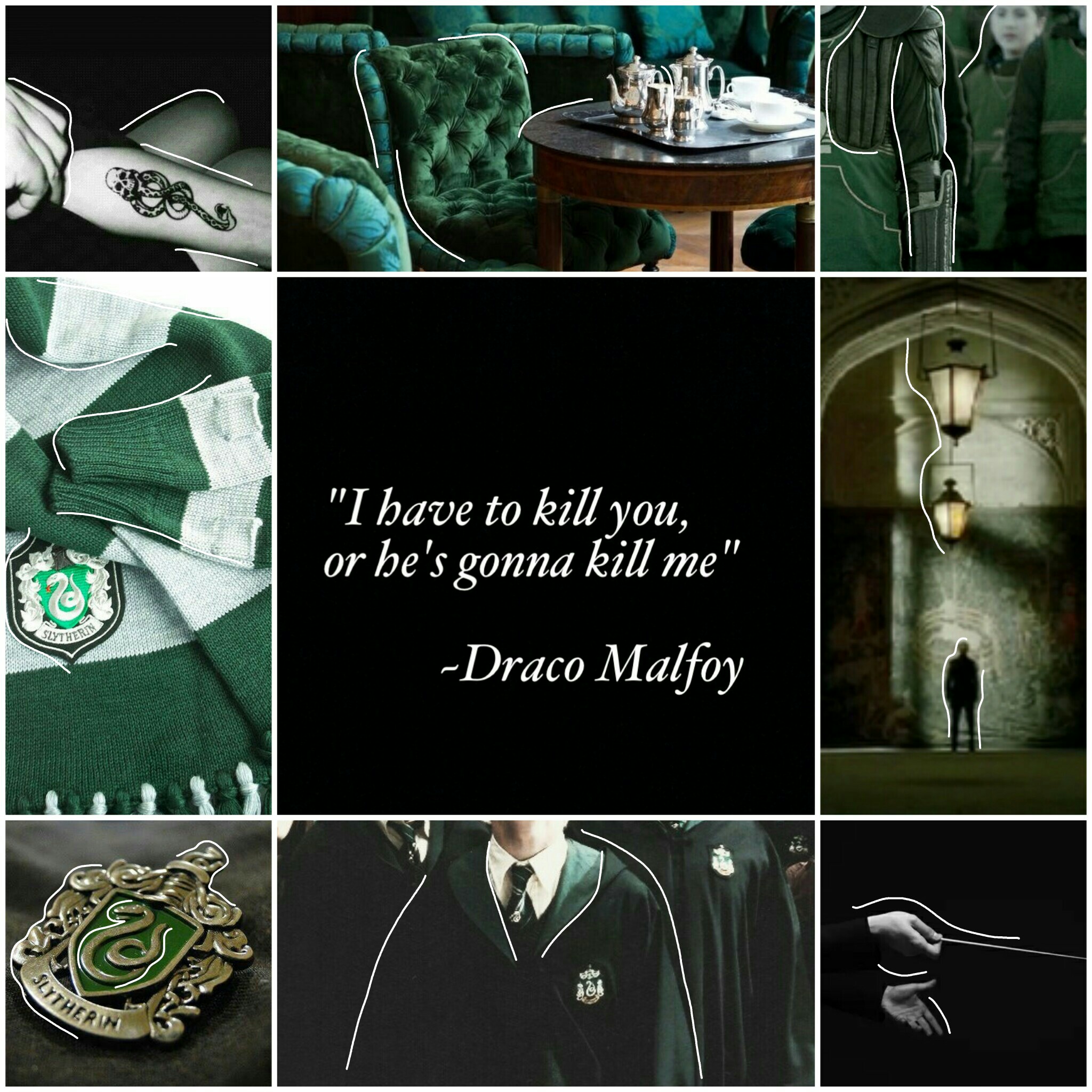 Draco Malfoy aesthetic
