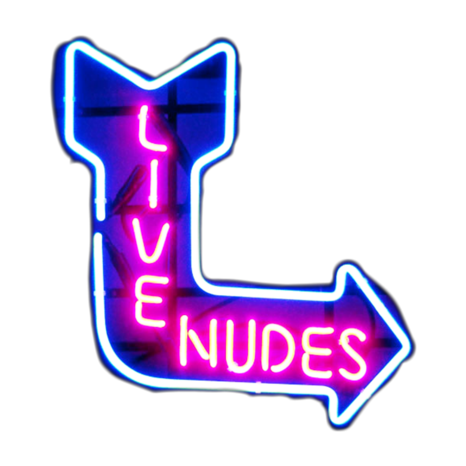 Livenudes Neon Neonlights Sticker By Rachelpinion