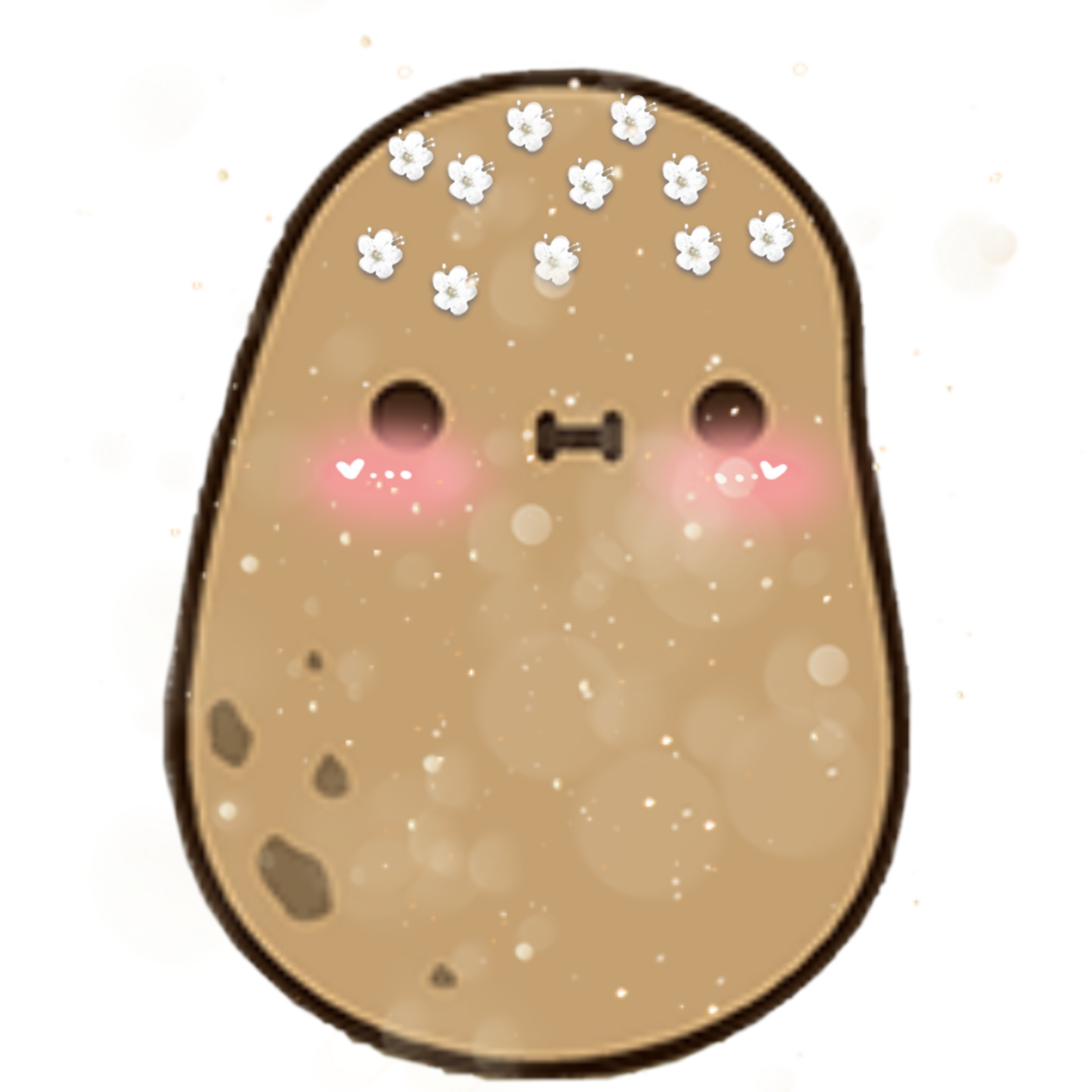 Potato Freetoedit Potato Sticker By Gemshot