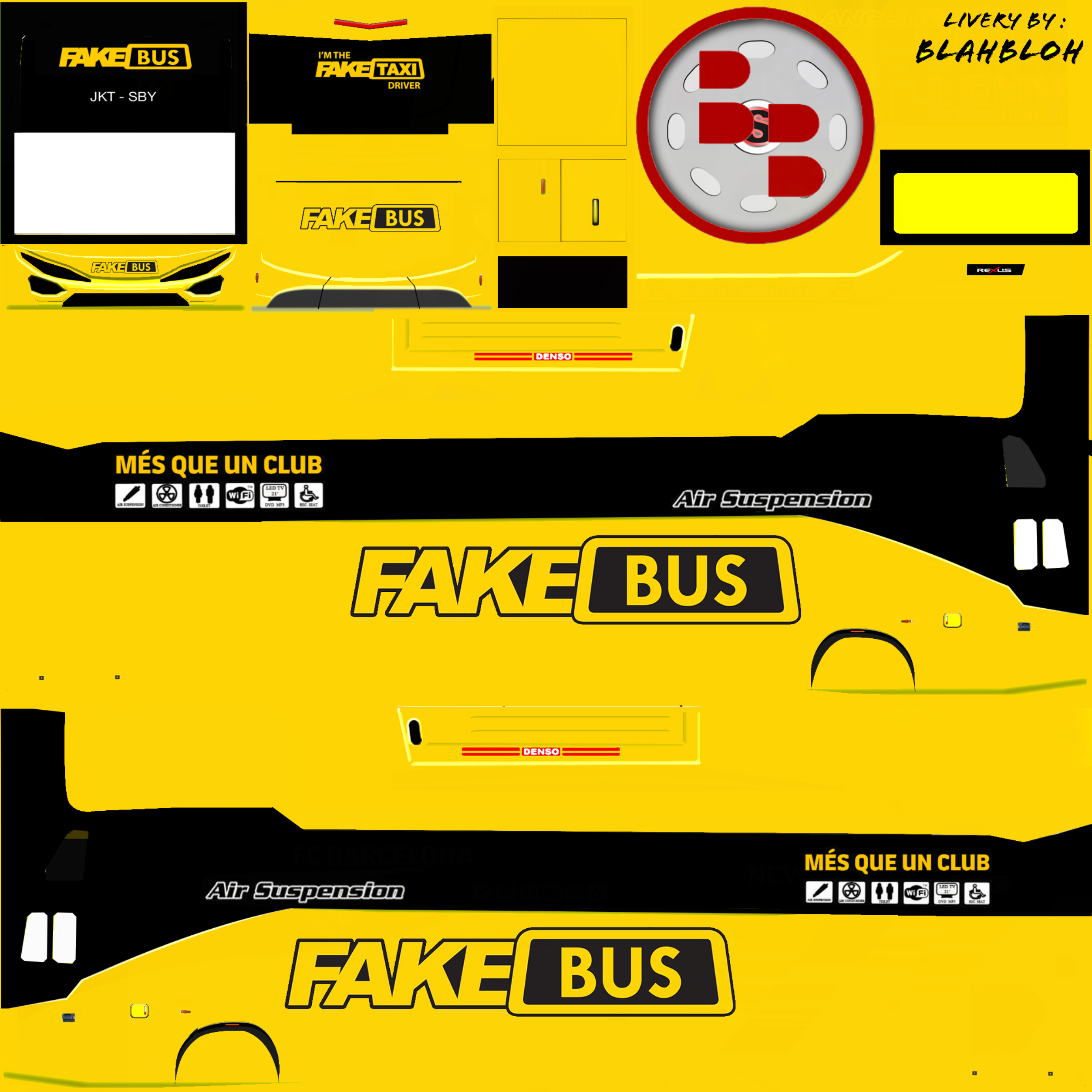 freetoedit bussid livery fake bus :v...