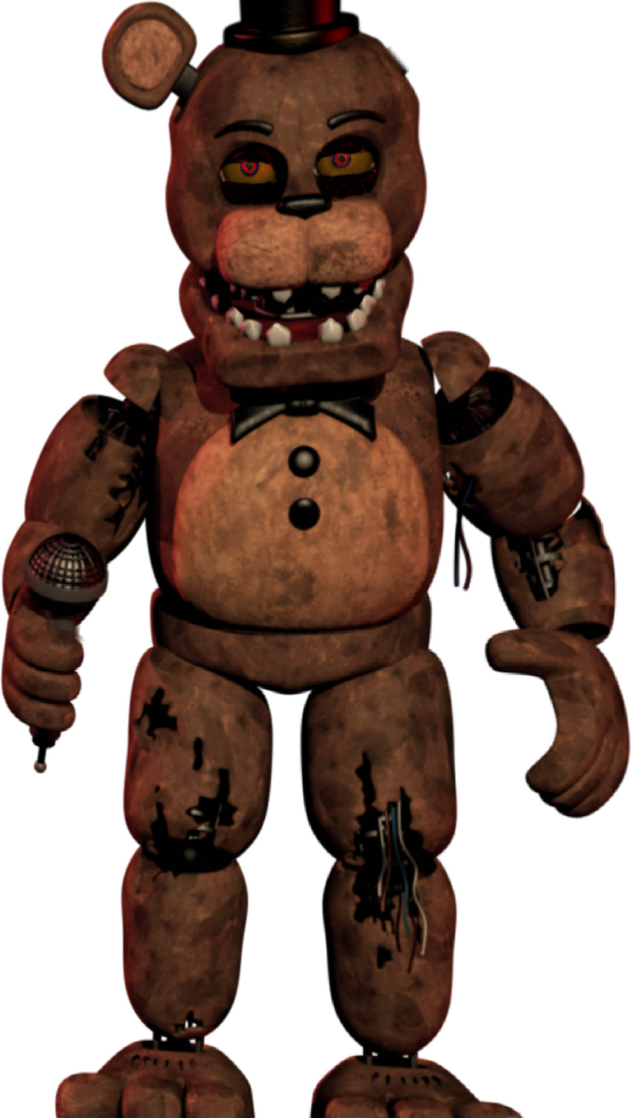 Fnaf Freetoedit Insane Freddy FNaF Sticker By Emdevice