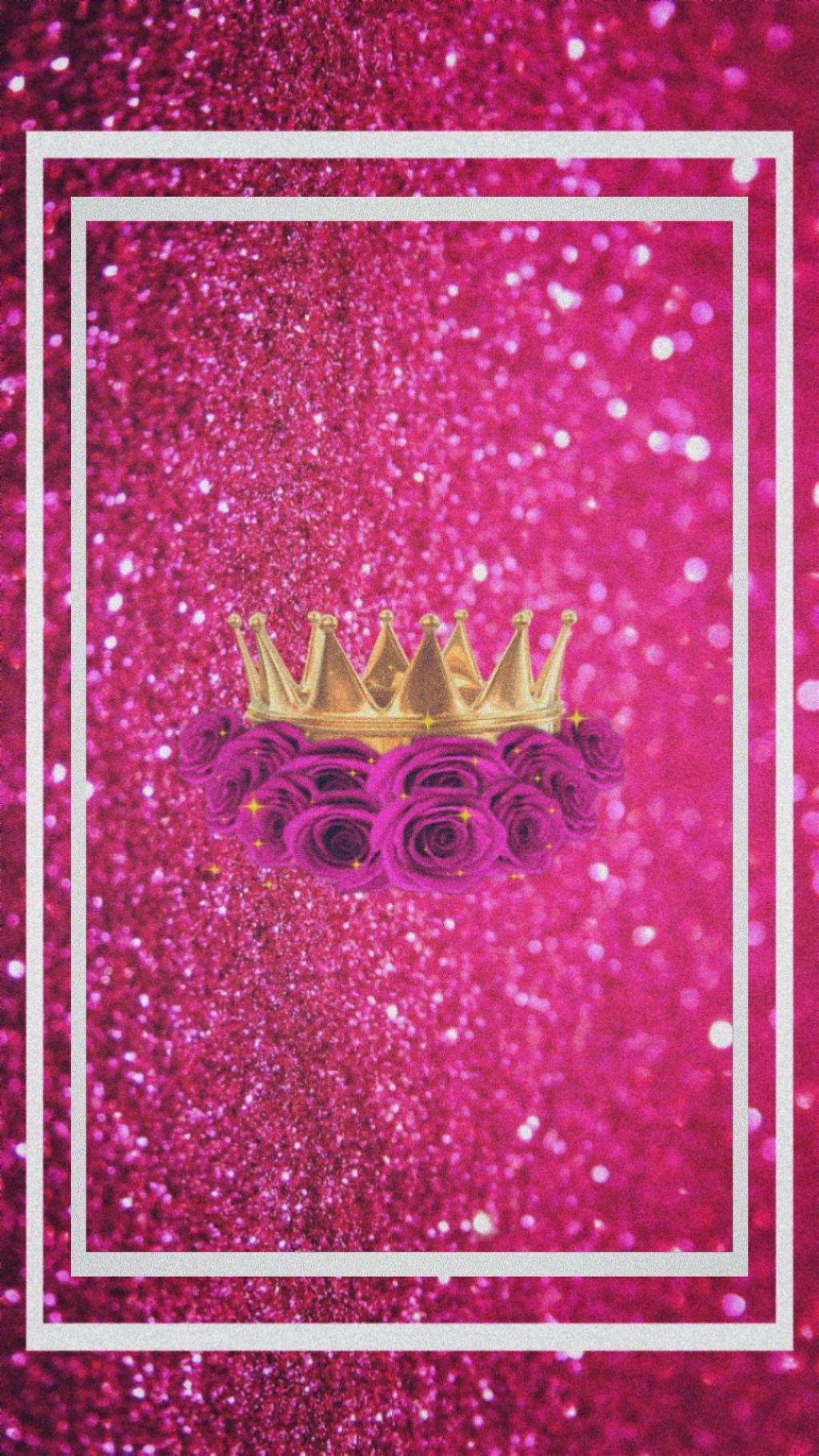 wallpaper pink magenta crown queen