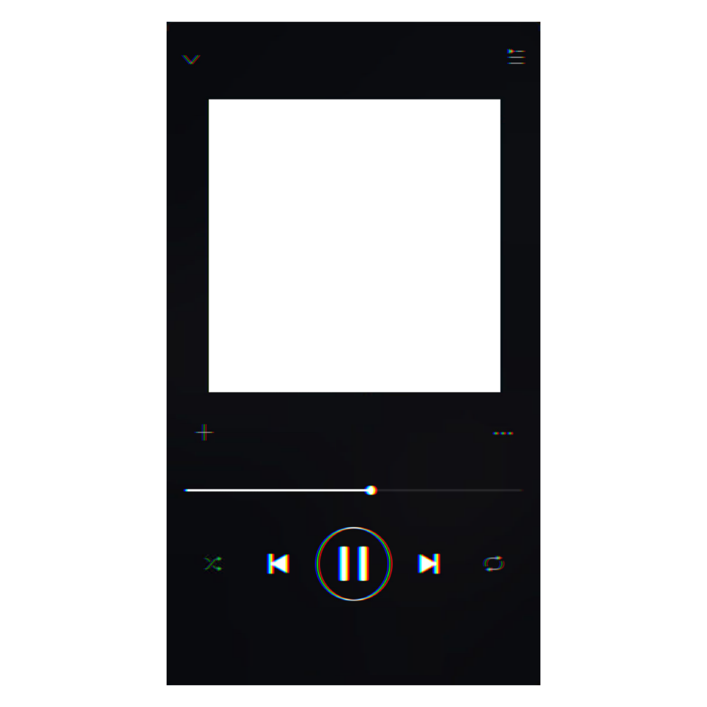 Spotify Frame Template