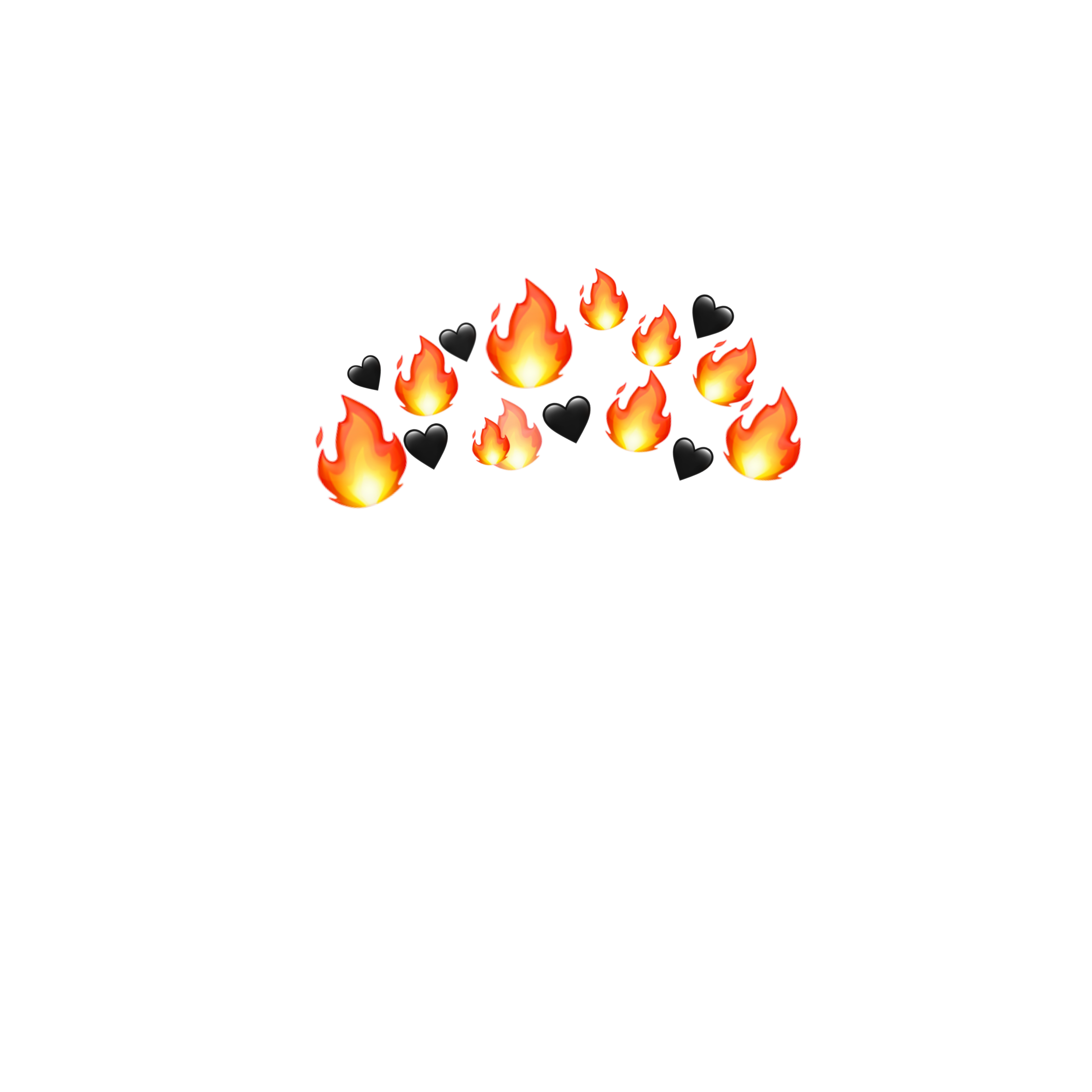 freetoedit crown firecrown emojicrown flames fire aesth...