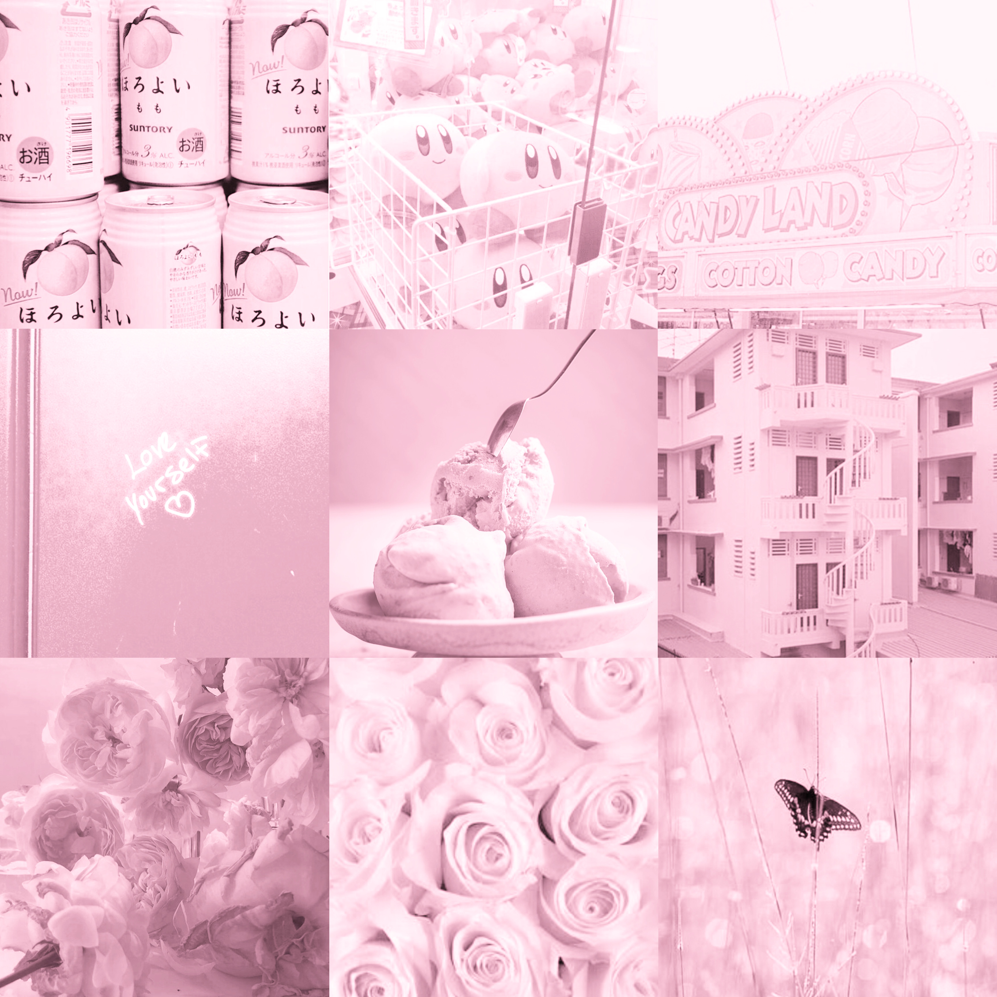 Pink Aesthetic Moodboard