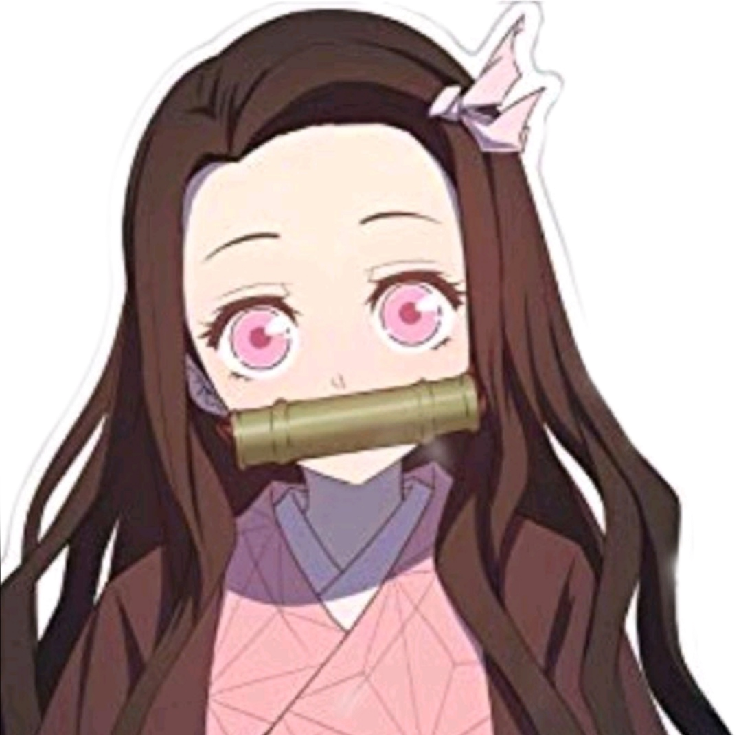 Kimetsunoyaiba Nezuko Tanjiro Anime Sticker By Nezuko Otaku The Best