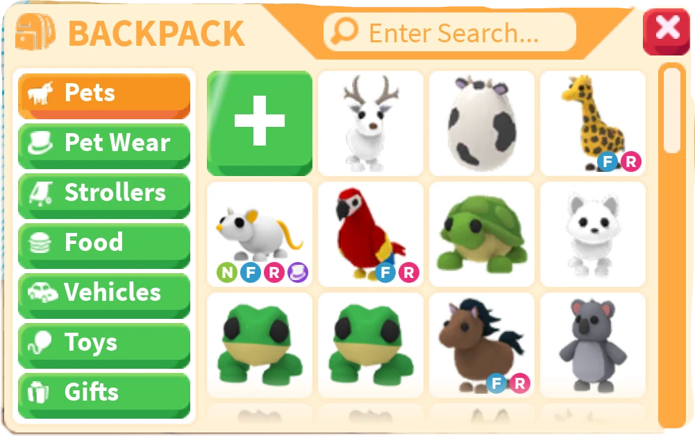 All Roblox Adopt Me Toys
