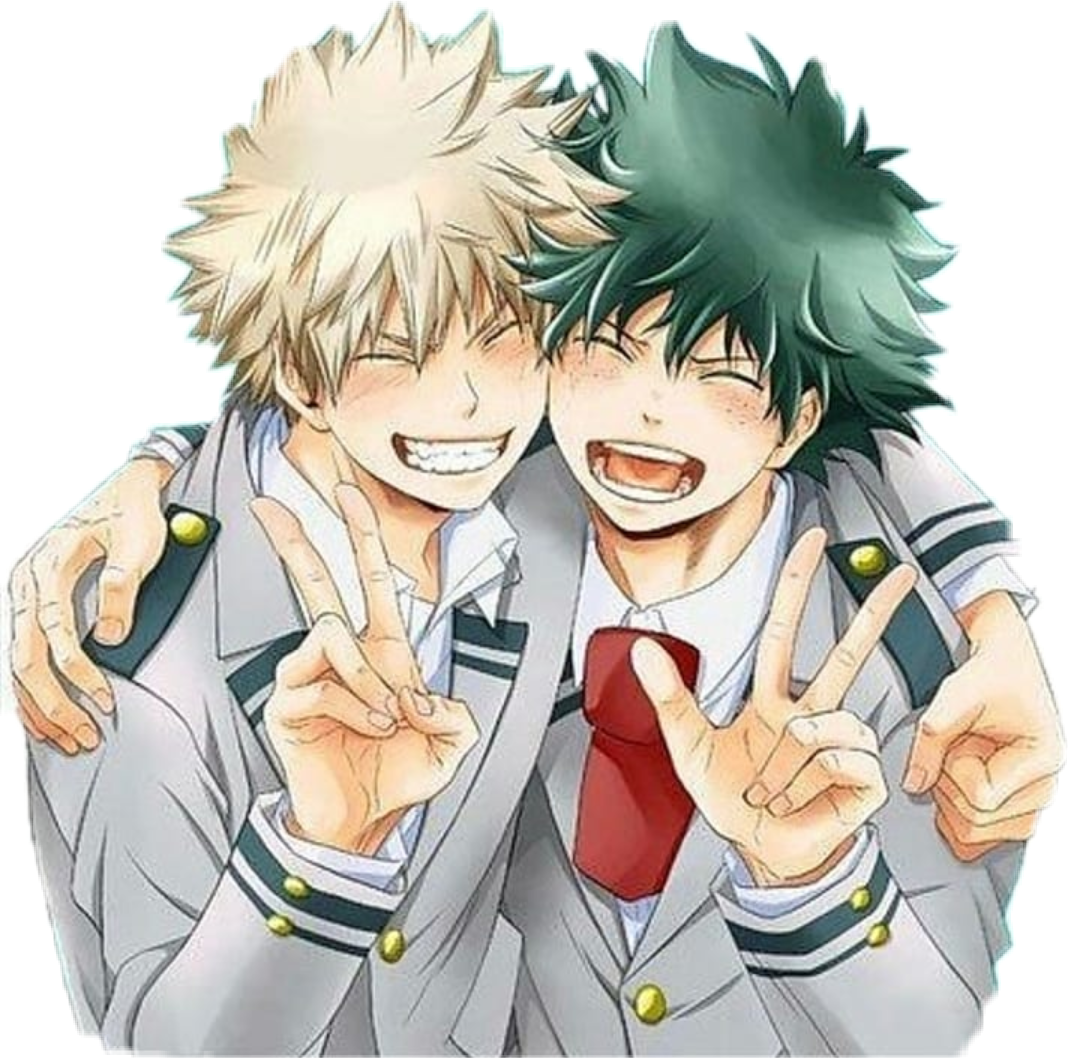 Freetoedit Bakudeku Dekuxkacchan Sticker By Pinkipie38