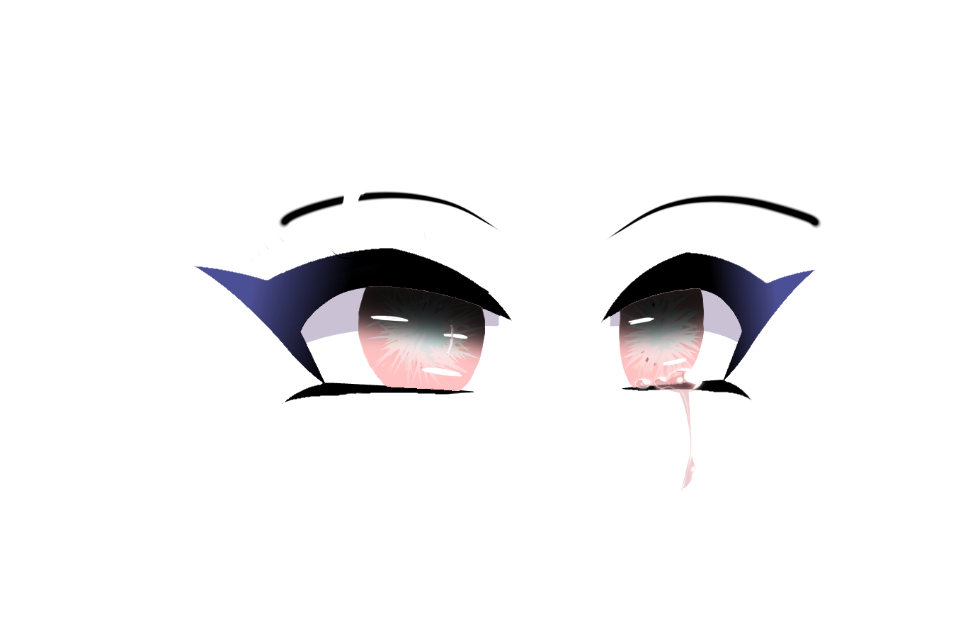 Gacha Gachalife Gachaclub Eyes Sad Sticker By Fun