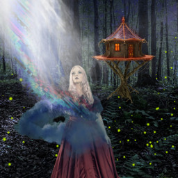 witch fairystyle hexe magicforest magicplace placeidee freetoeditremix freebackrond freehintergrund wenkeart freetoedit