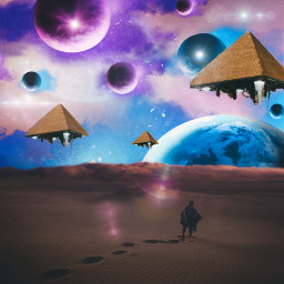 desert pyramids planets freetoedit default srcoutinspace outinspace