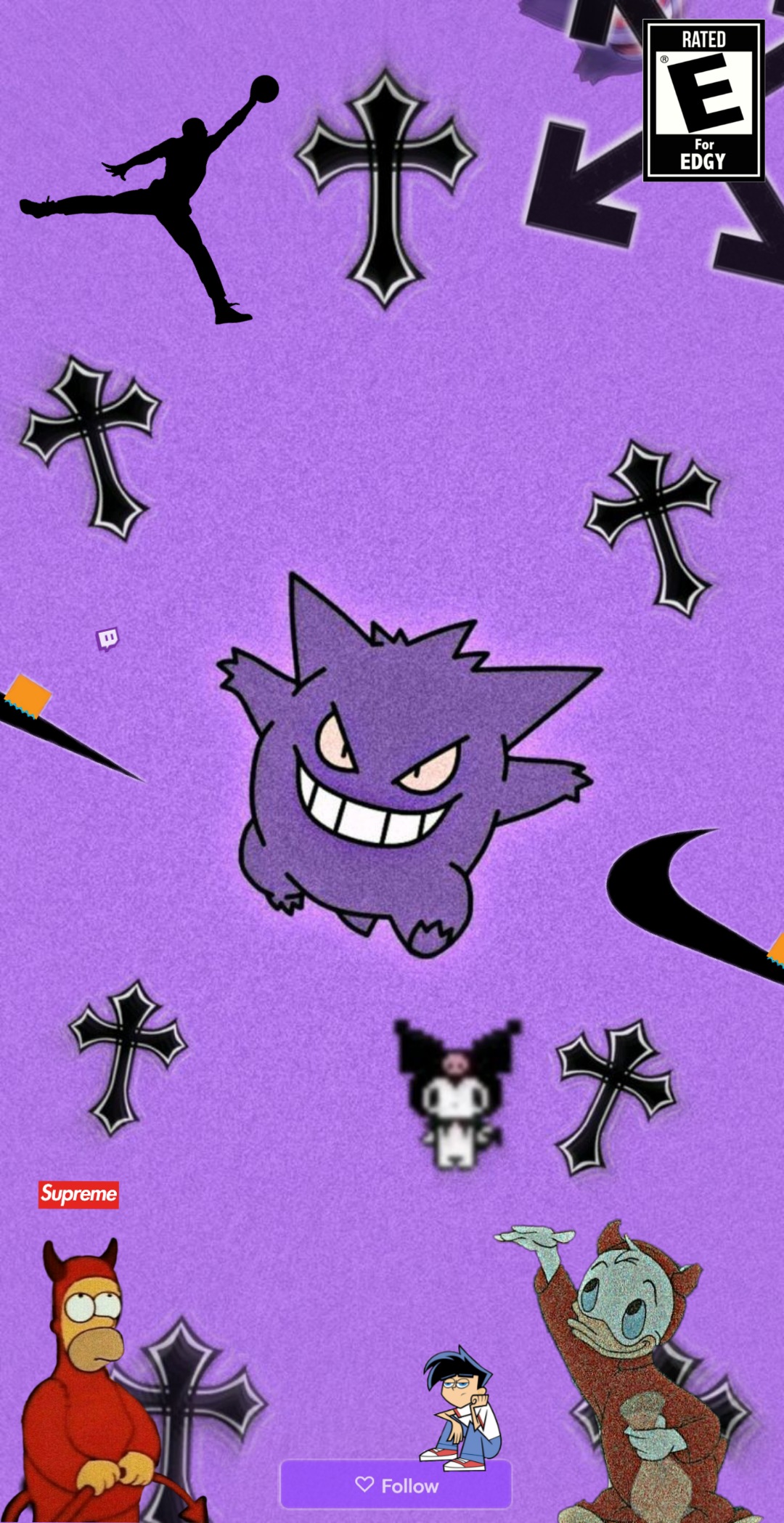 Gengar iphone HD wallpapers  Pxfuel