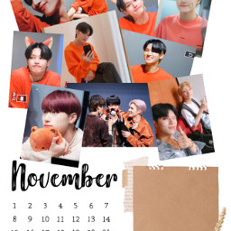 freetoedit november 2021 november2021 ateez wooyoung san calendar