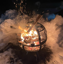 fireball nighttime winterfires outdoor cottagetime pcnighttimephotography nighttimephotography