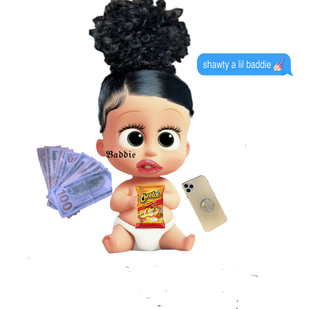 baddie freetoedit baddie sticker by 7xtvx75g