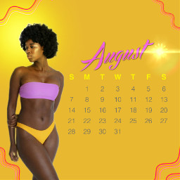 augustcalendar calendar africanamericanwoman blackwoman freetoedit srcaugustcalendar2022 augustcalendar2022