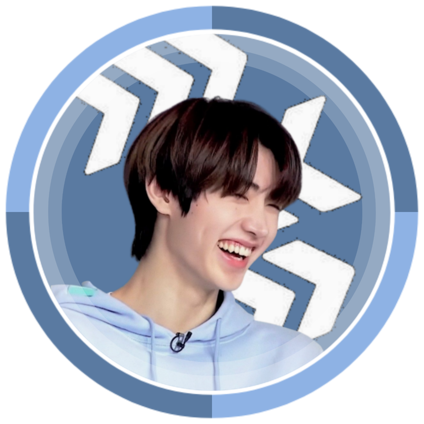 kpop aesthetic blue sunghoon sticker by @jiusoftie