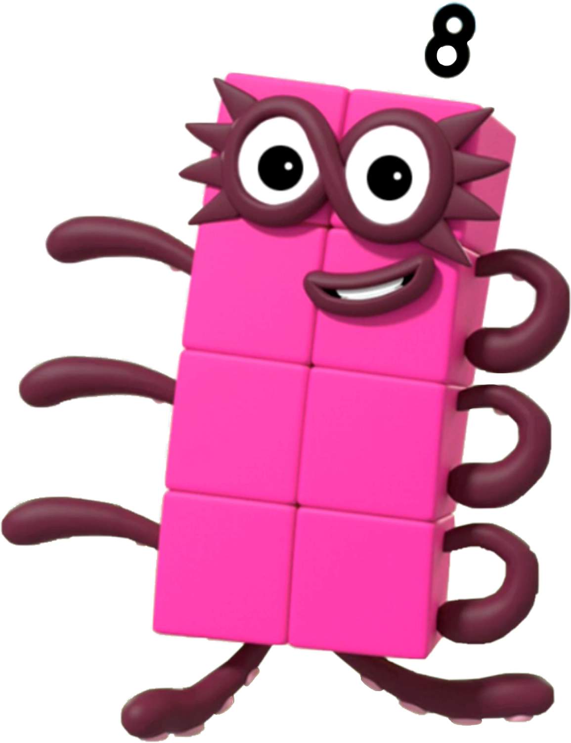 freetoedit numberblocks8 numberblocks sticker by @ar0y