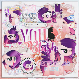 freetoedit lavenderblush complex edit cute pony mlpoc contestprize justacoolcat