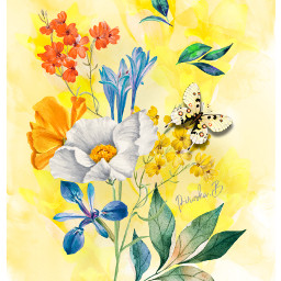 freetoedit mycreation madebypiroska fantasyflowers floral vintage art