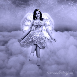 challenge competition woman angel angelwings wings sparkly sparklyangel freetoedit srcangelwings