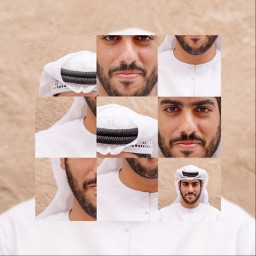 freetoedit arab man pixel