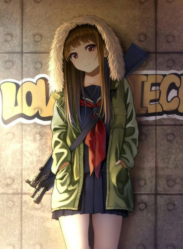 Anime Girl Gun Cuuute W Image By Nashiro Anime Girl Gun Cuuute W Image By Nashiro