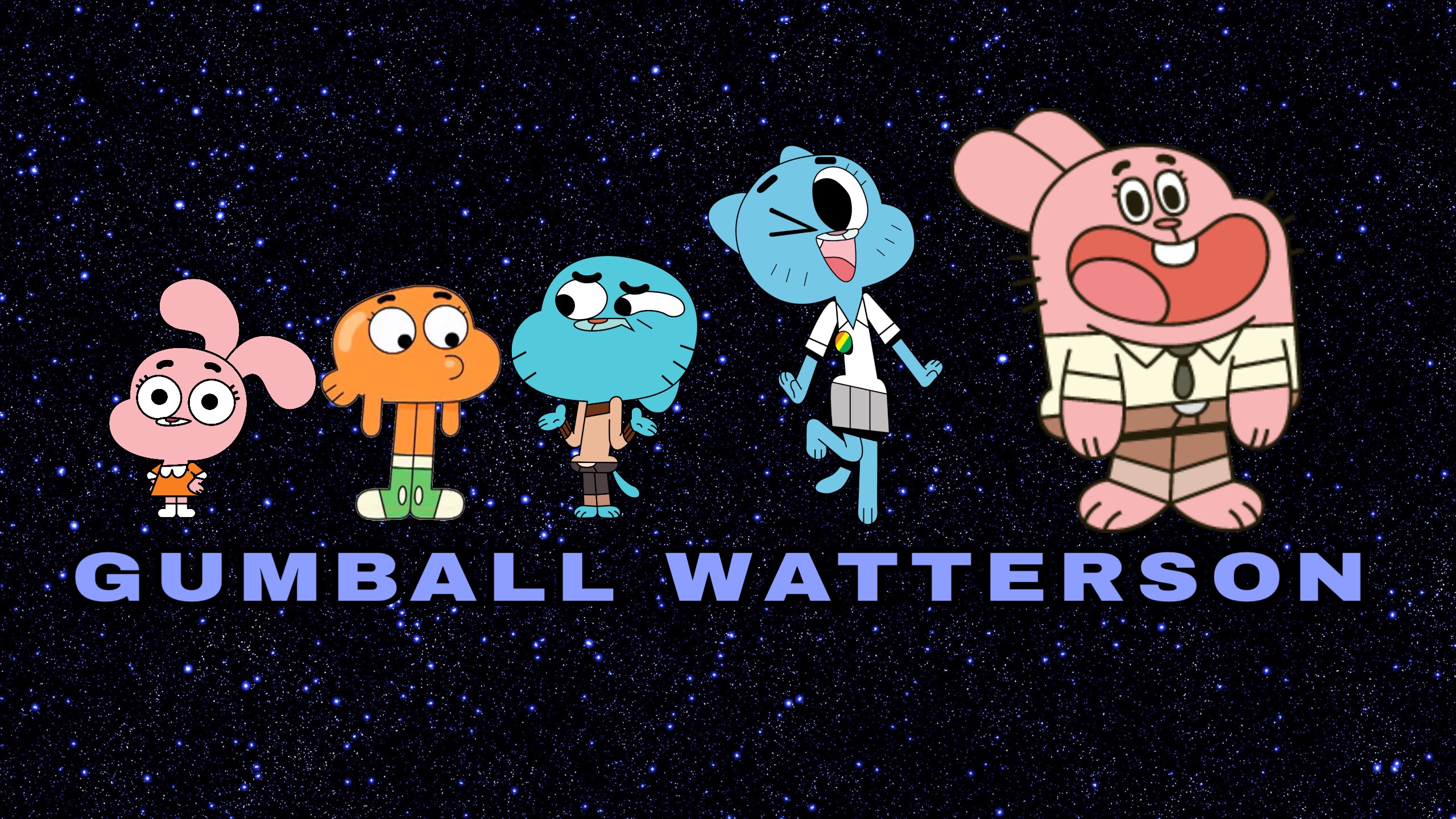 Channel Art For Gumball Watterson On Youtube Gumball
