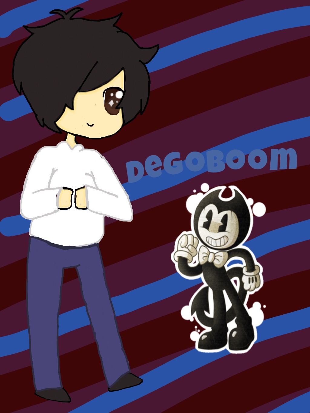 Degoboom Pixilart Degoboom By Anonymous - degoboom roblox piggy