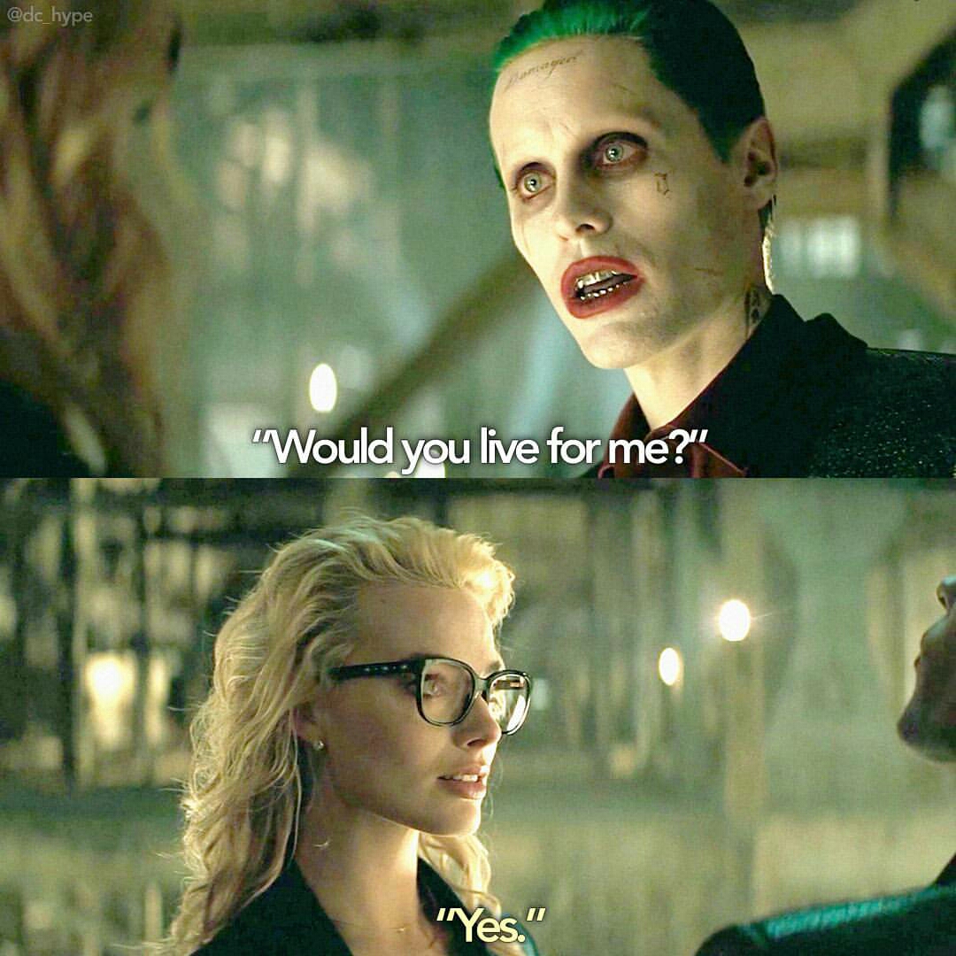 Joker Jaredleto Harleyquinn Margotrobbie Suicidesquad