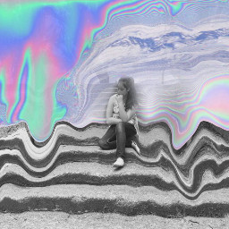 hologram beuty tumbr wallpaper