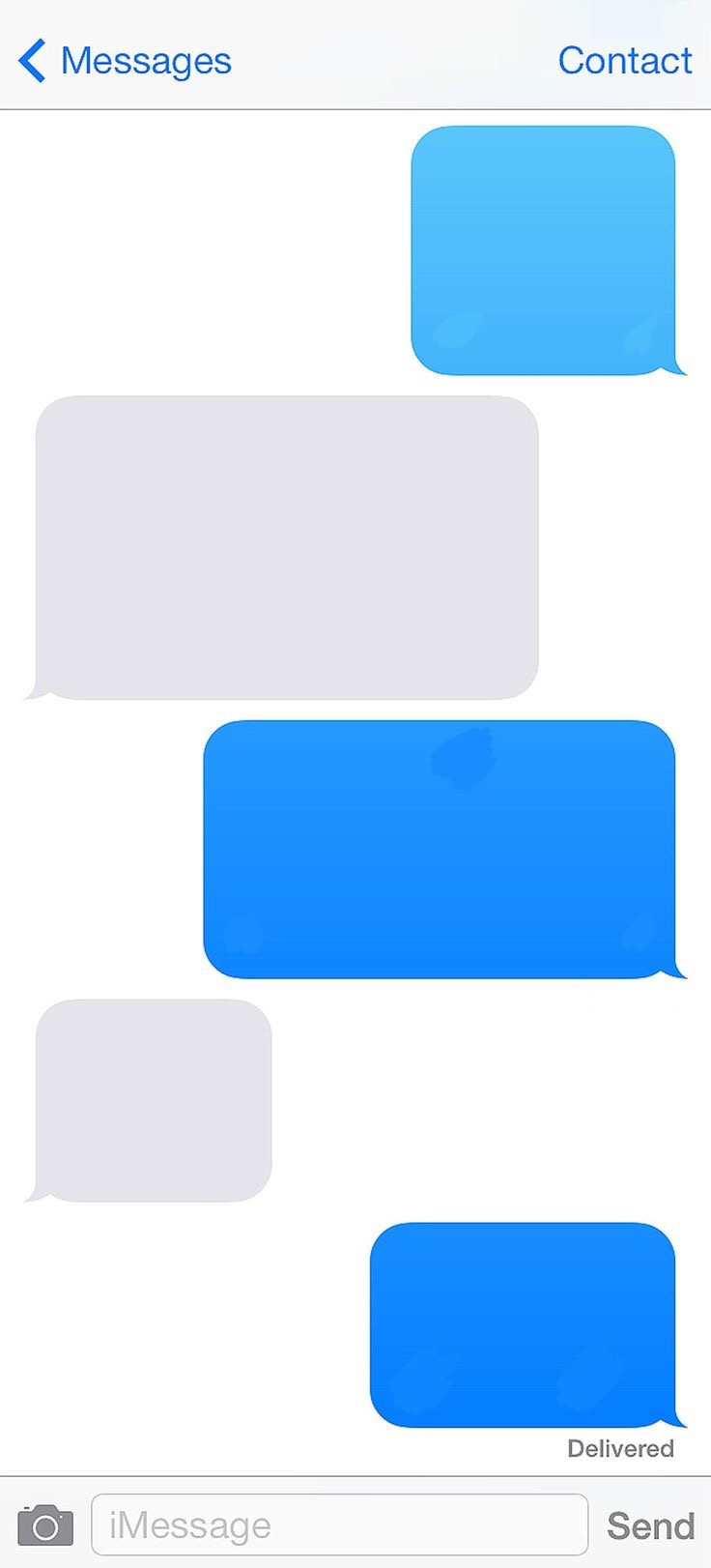 Blank Imessage Bubbles [] New Concept