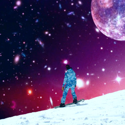 space snow contest snowboarding planets freetoedit ircsnowboardviews snowboardviews
