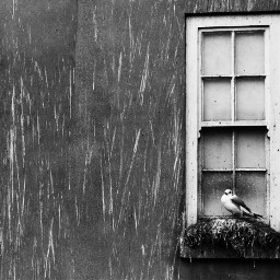 bird seagull window minimal minimalism