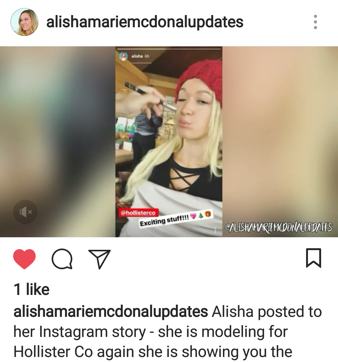 alisha marie hollister