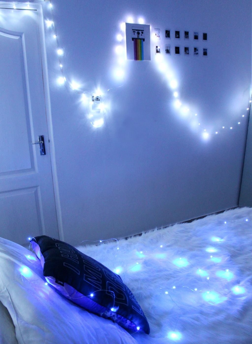 46+ Aesthetic Bedroom With Fairy Lights, Great!