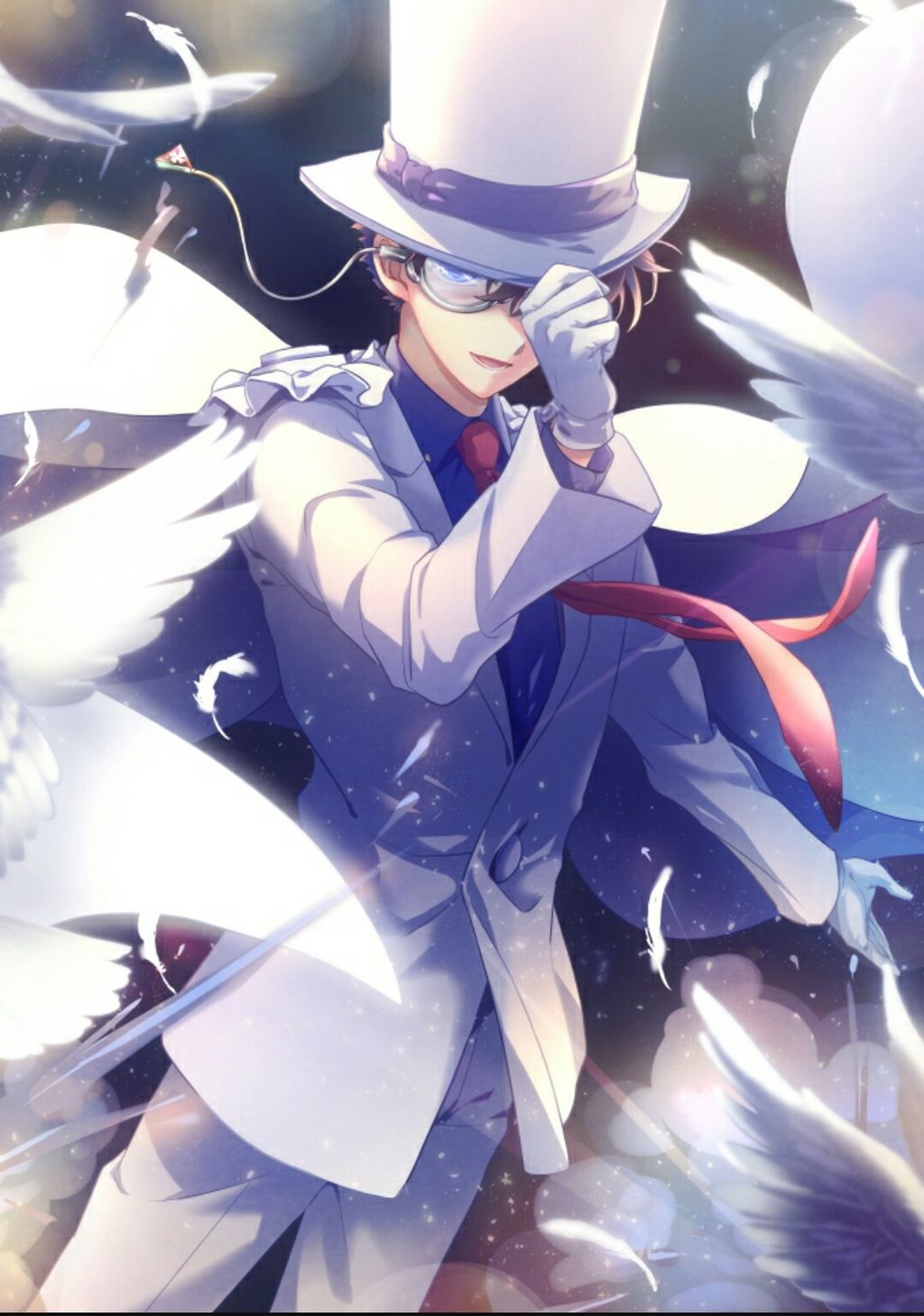 Keep calm and love 1412😻😻 detective-conan kaito-kid m.