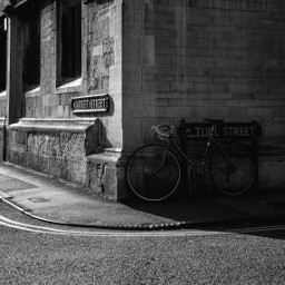street bycicle blackandwhite architecture road