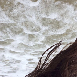 freetoedit beach hair beachhair seawaves