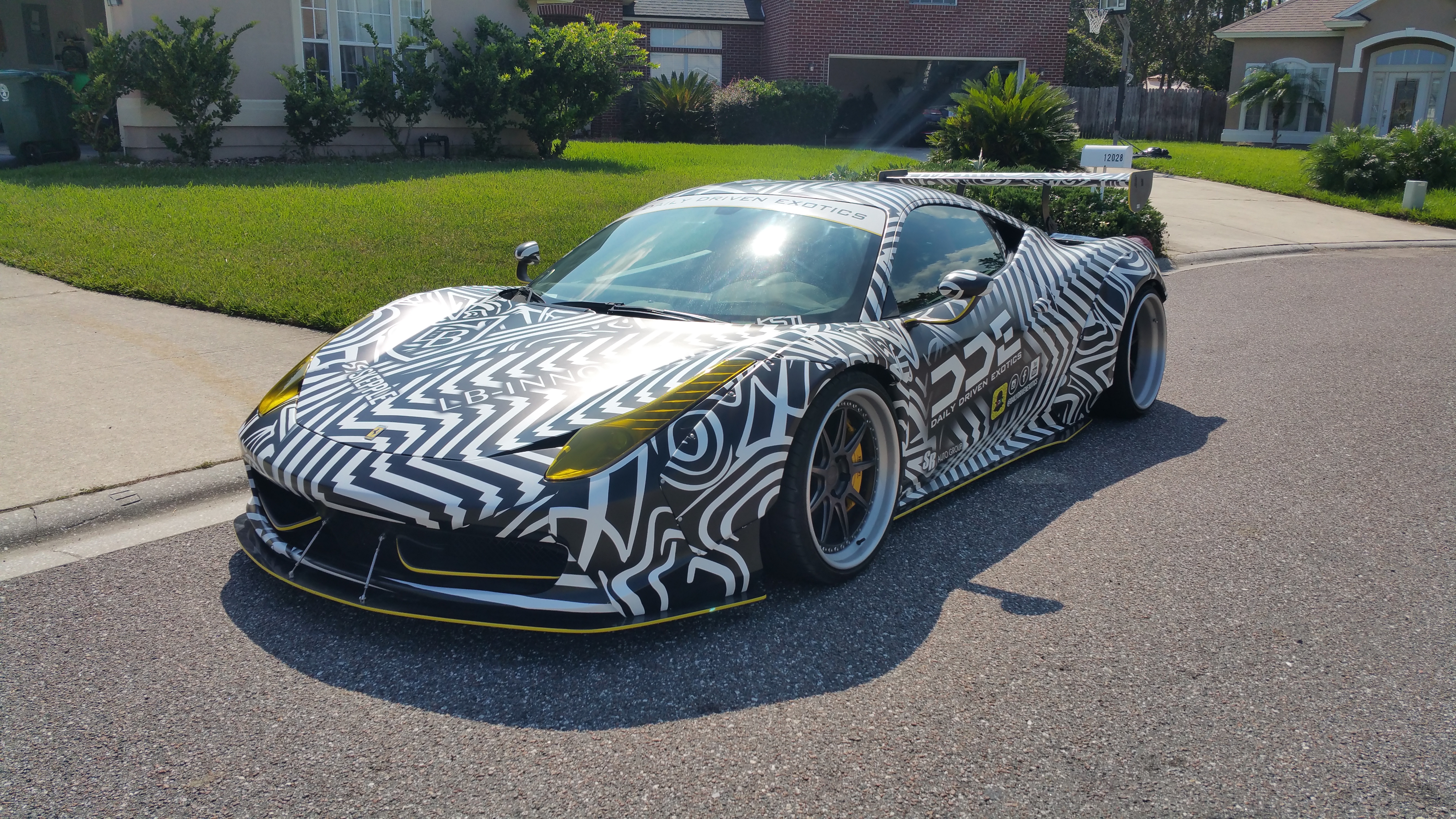 ferrari ferrari458italia ferrari458 lbinnovations forme