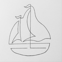 freetoedit boat drawing art sailboat