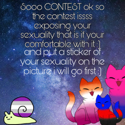 freetoedit sexuality lesbian demiromantic graysexual greysexual polyamorous lgbtq kitties