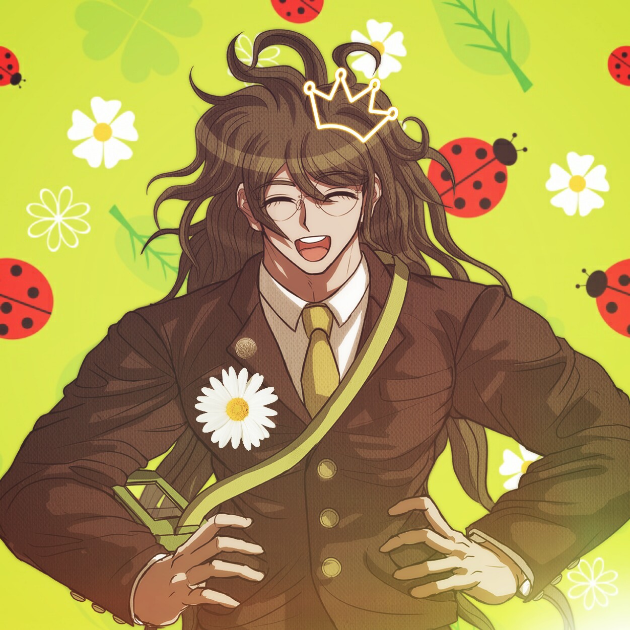 This visual is about gontagokuhara danganronpa ndrv3 cute bugs Pic with Gon...