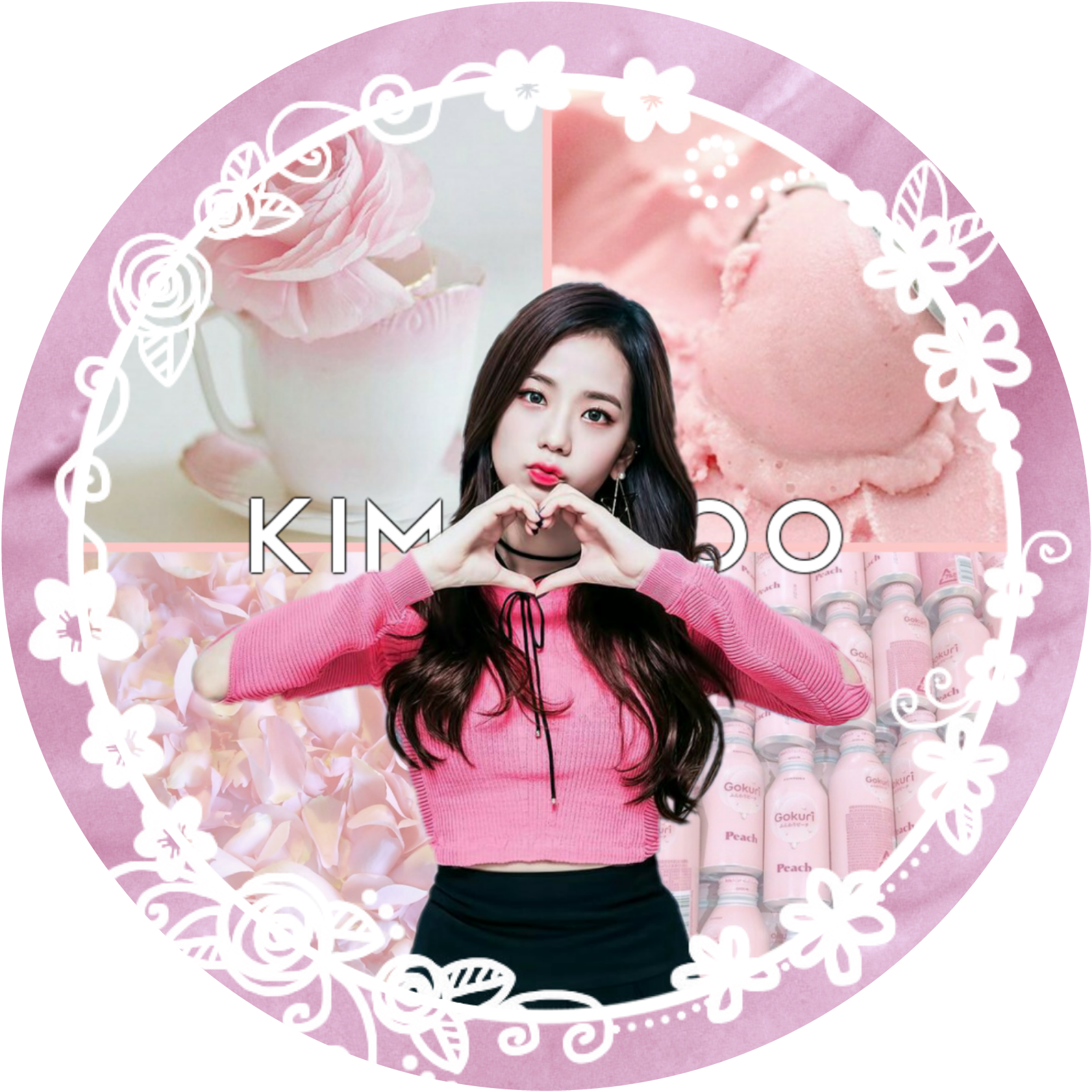 kimjisoo Jisoo BlackPink - Sticker by Dwyn