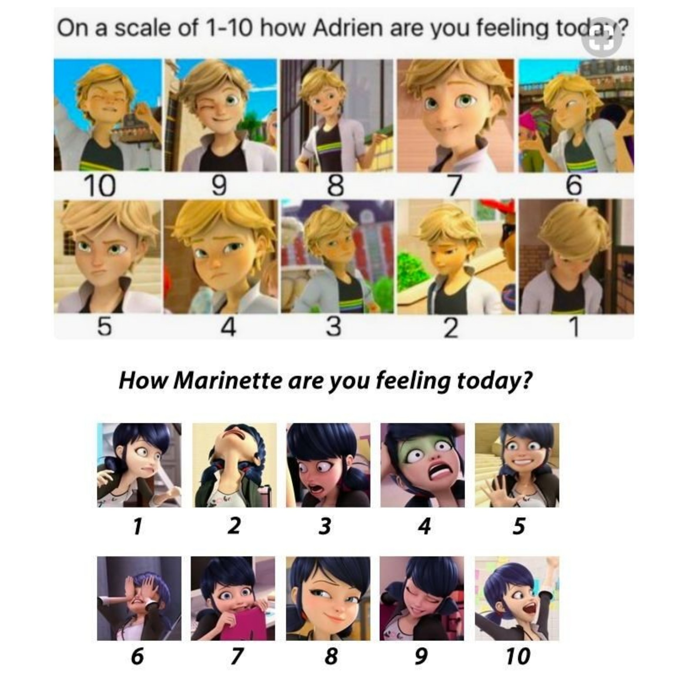 How Adrien And Marinette Are You Image By