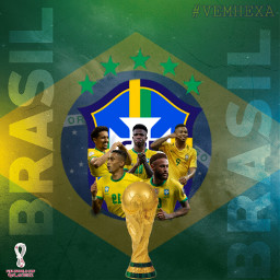 freetoedit brasil brazil copadomundo worldcup2022 neymar raphinha 10 19 9 gabrieljesus 3 marquinhos vinijr 20 vemhexa 2022 hexa
