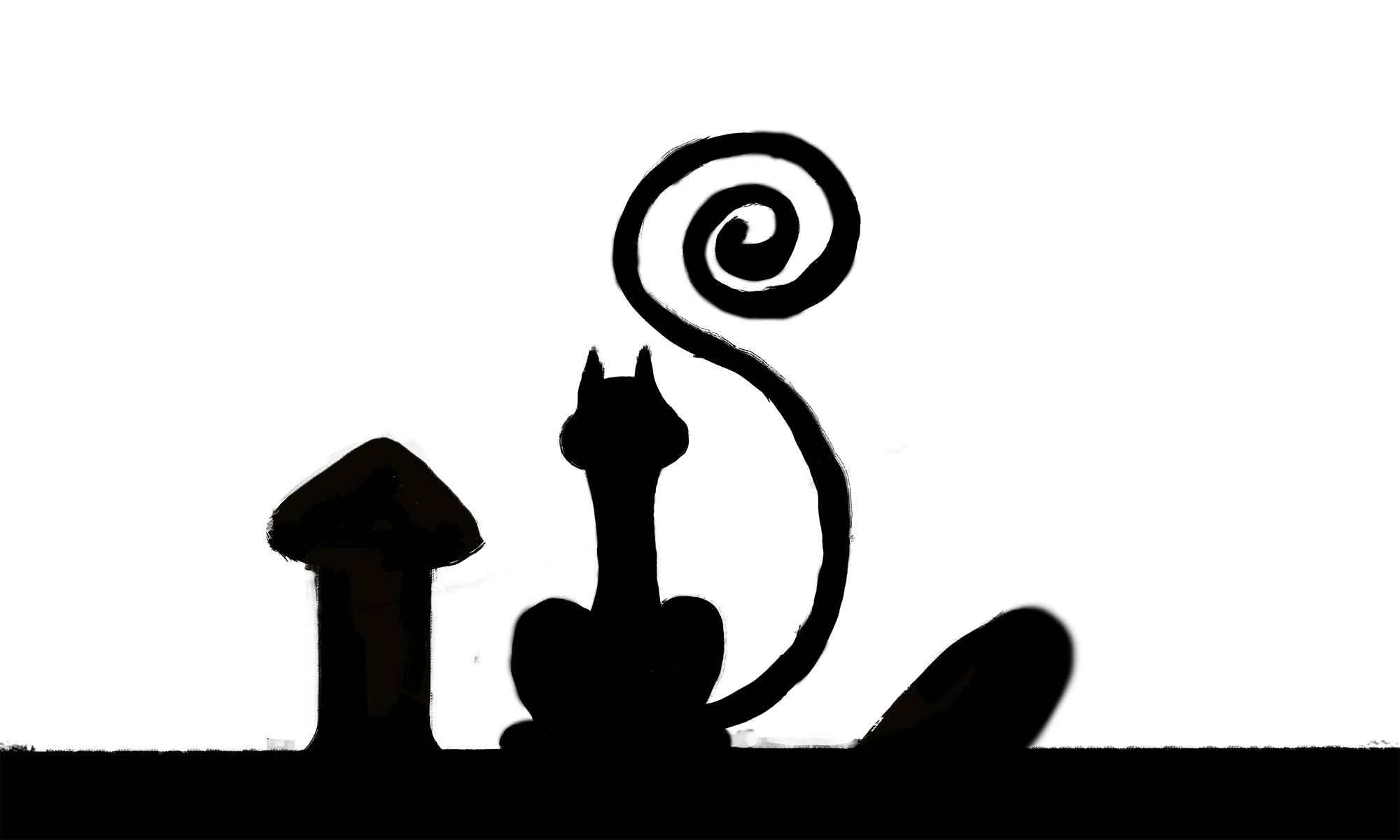 cat night freetoedit cat night sticker by bazeavetis