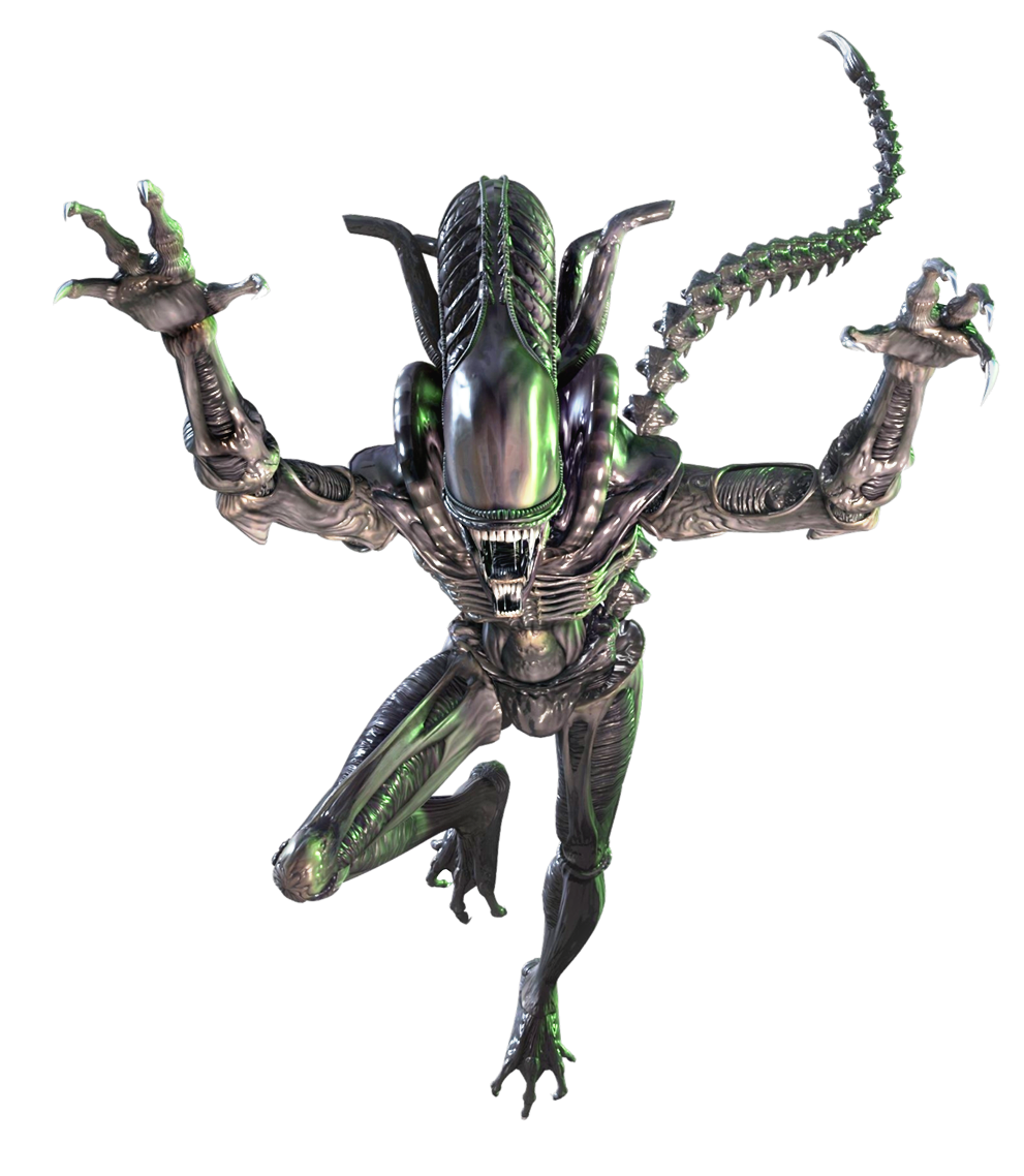 Alien Xenomorph Attacking Sticker By Kalishafritz 