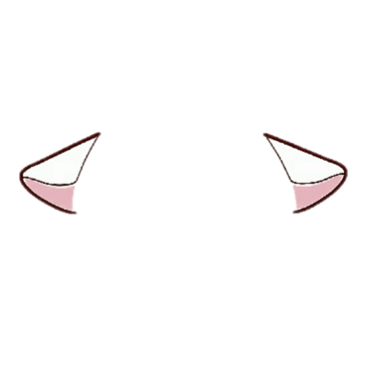 Kawaii Transparent Cat Ears - Cartoon monster luminous shoulder ...