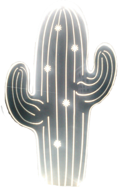 cactus stickers green lights freetoedit